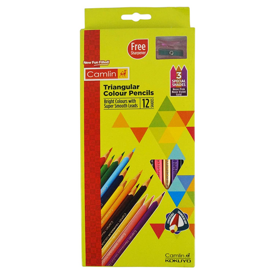 Camlin Colour Pencil 12 Shades