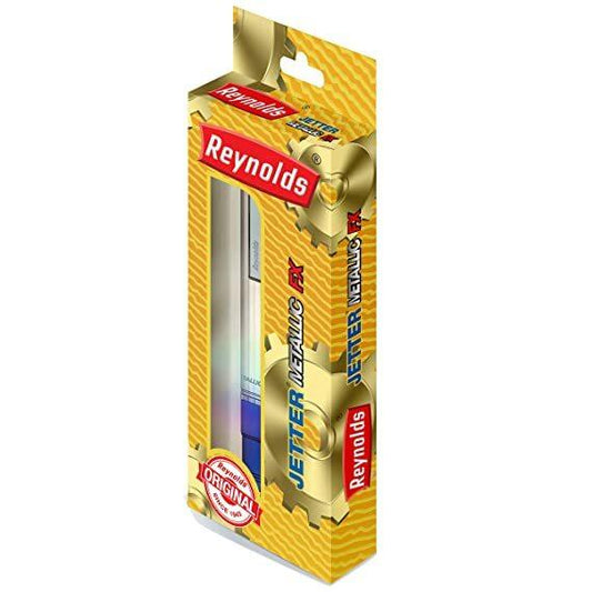 Reynolds Jetter Metallic FX 0.7mm Fine Point Ball Pen (Blue)