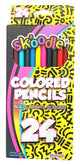 Skoodle Drawing Colour Pencils 24p