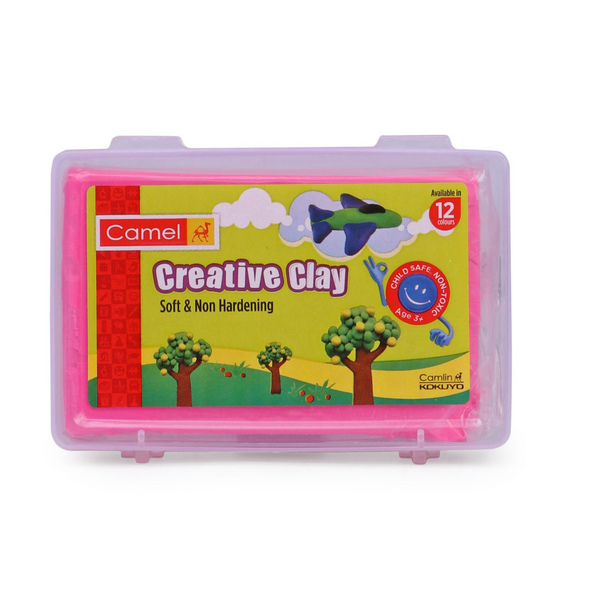 Camel Creative Clay Neon Pink 150gm
