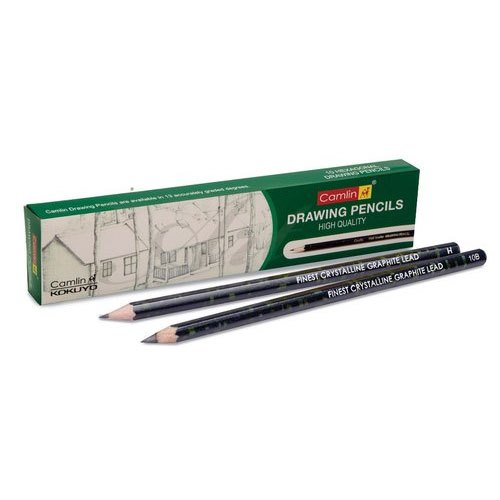 CAmlin Drawing Pencils Pack Of 10 (4B)