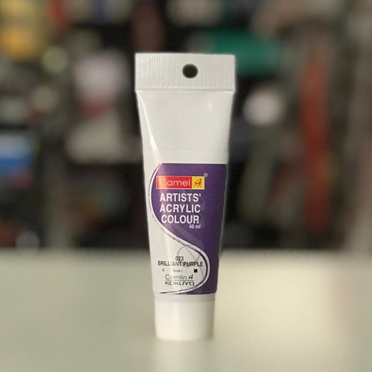 Camlin Arists Acrylic Colour 023 brlnt purple 40ml