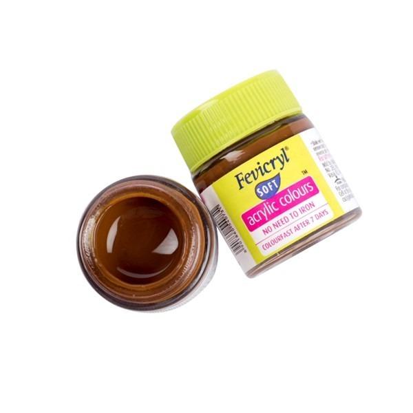 Fevicryl Acrylic Colours Dark Brown DS0910 15ml
