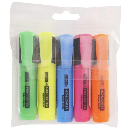 Camlin Highliter Pen 5P