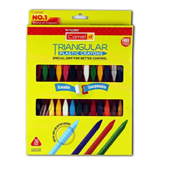 Camlin Plastic Cryons 97mm  26P