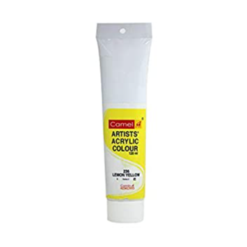 Camlin Artists Acrylic Colour 236 lemon Yellow 40ml