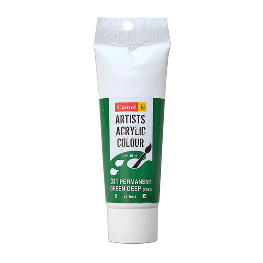 Camlin Artist Acrylic Colour 331 green deep 40ml