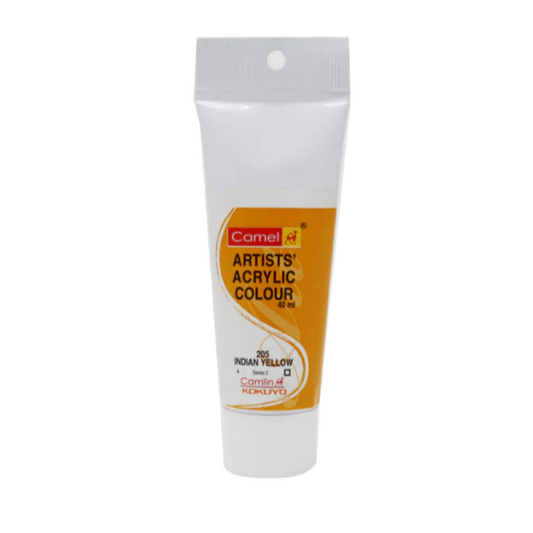 Camlin Artist Acrylic Colour 205 Indian Yellow 40