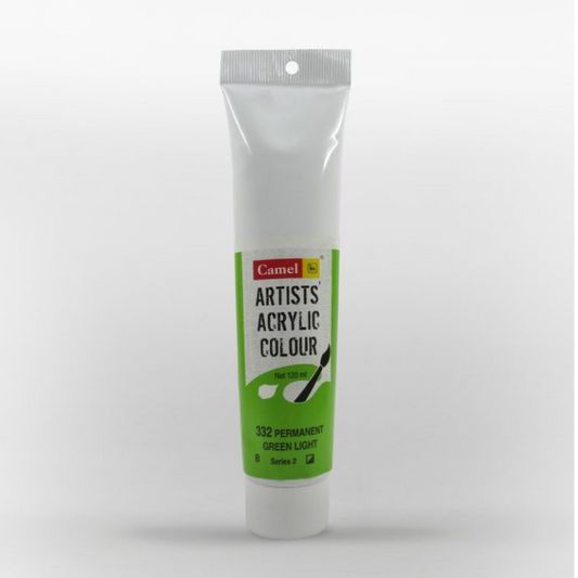 Camlin Artists Acrylic Colour Permanent Green Dp 331 120ml