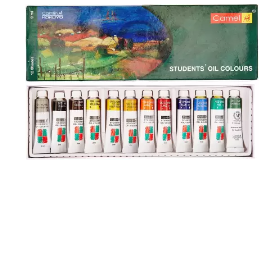 Camel Students Oil Colours 12 Shades