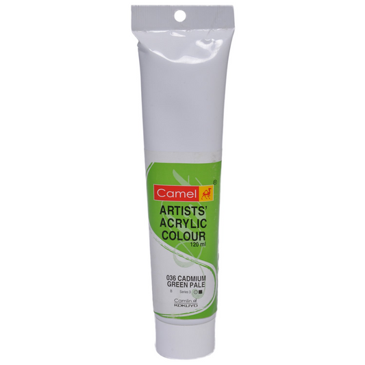 Camlin Artist Acrylic 036 cadmium Green pale120ml