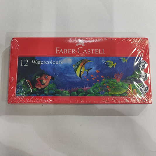 Faber-Castell 12 Watercolours 5ml