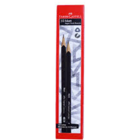 Faber-Castell 10 Super Dark Pencils 177mm