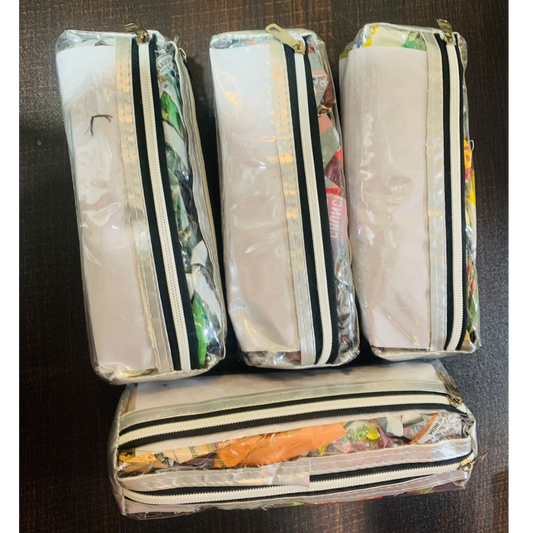 ST Silver & Transprent Pouch MIS