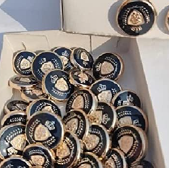 PVC Coat Button 6pcs