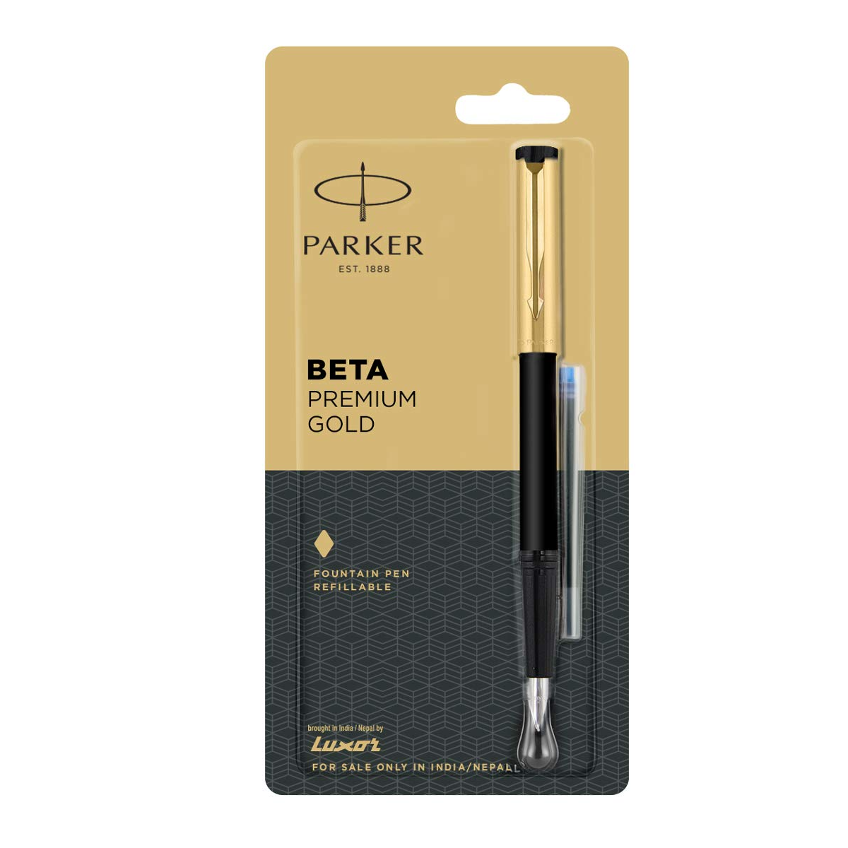 luxor Parker Beta Premium Gold Ball Pen