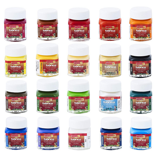 Camel  Fabrica Acrylic Colours 20 Shades 15ml