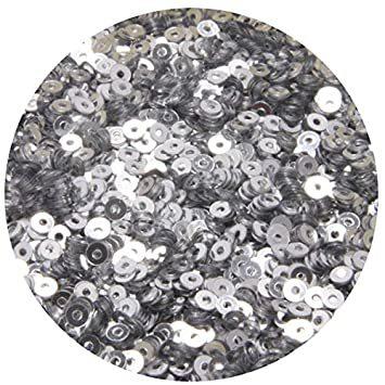 Craft Sequins Silver Sitara