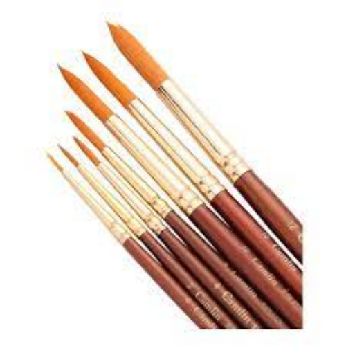 Camlin Synthetic Gold Round brush Series 66 (Round Brush 0-12)