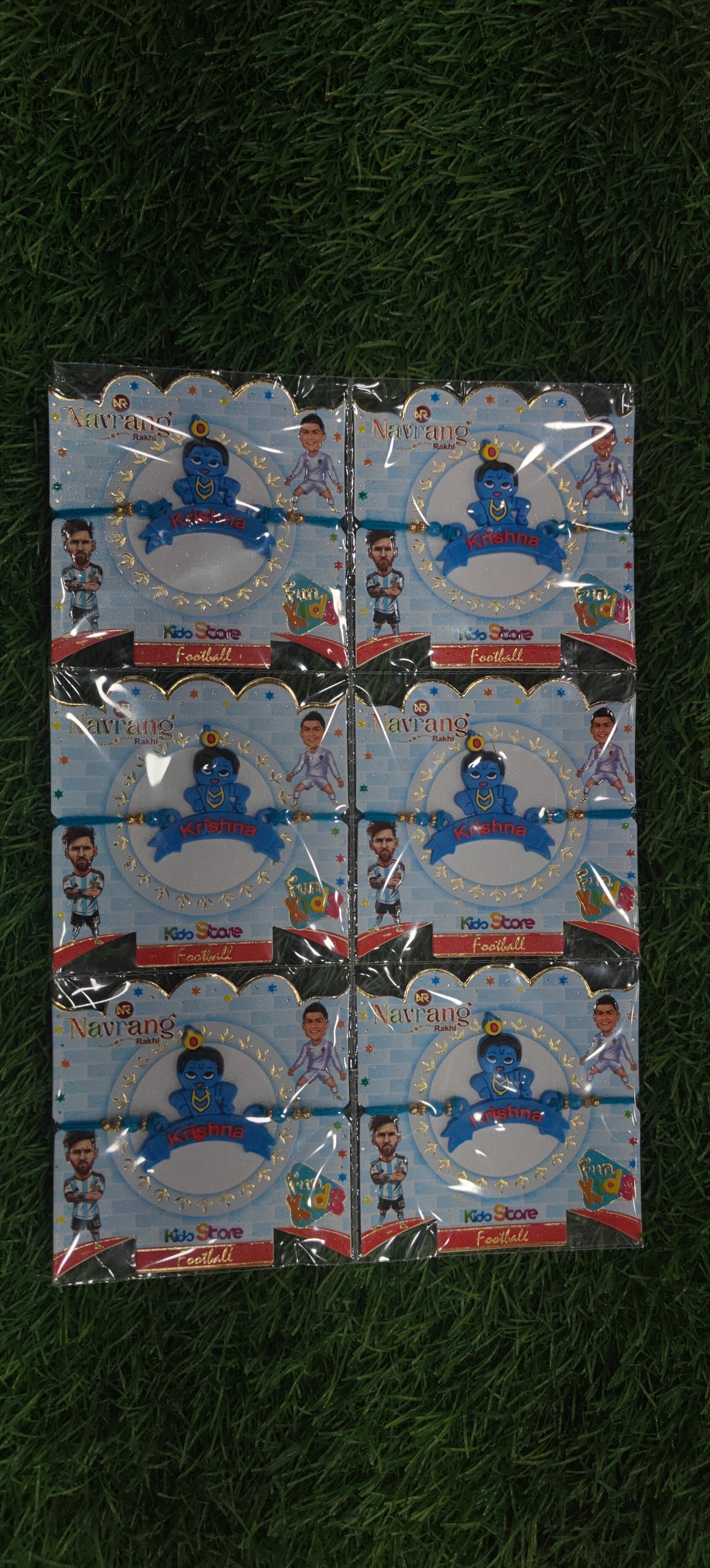 Navran little kirshna rakhi football version