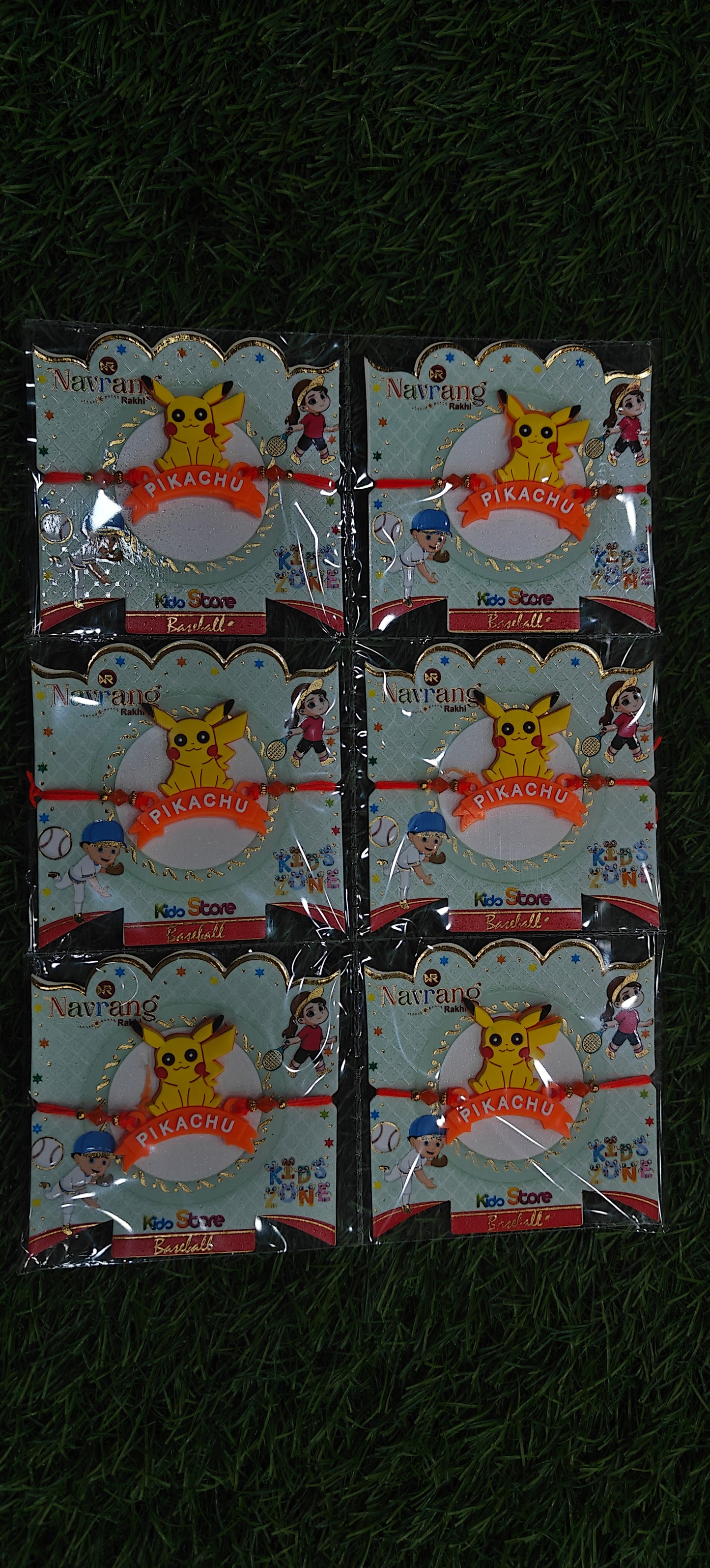 Navran pikachu rakhi baseball version