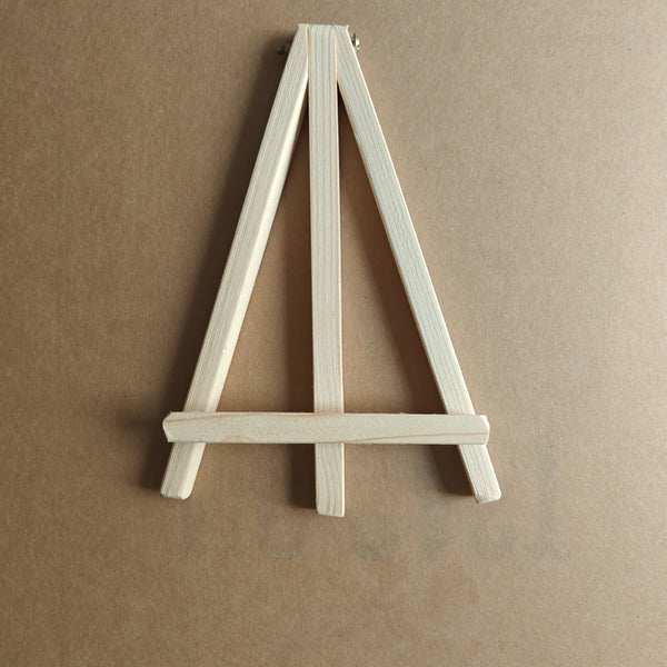 Wooden Easel stand Natural   (8 inch) WE800