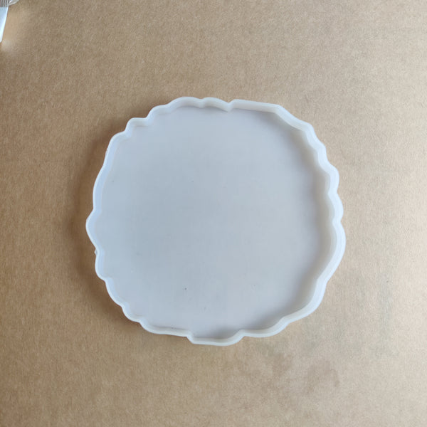 Resin silicon mould Agate plate       (6 Inch)