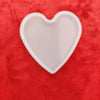 Resin silicon mould heart shape