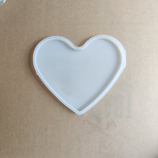 Resin silicon mould (Heart shape 10 mm Deep) ( 8 Inch)