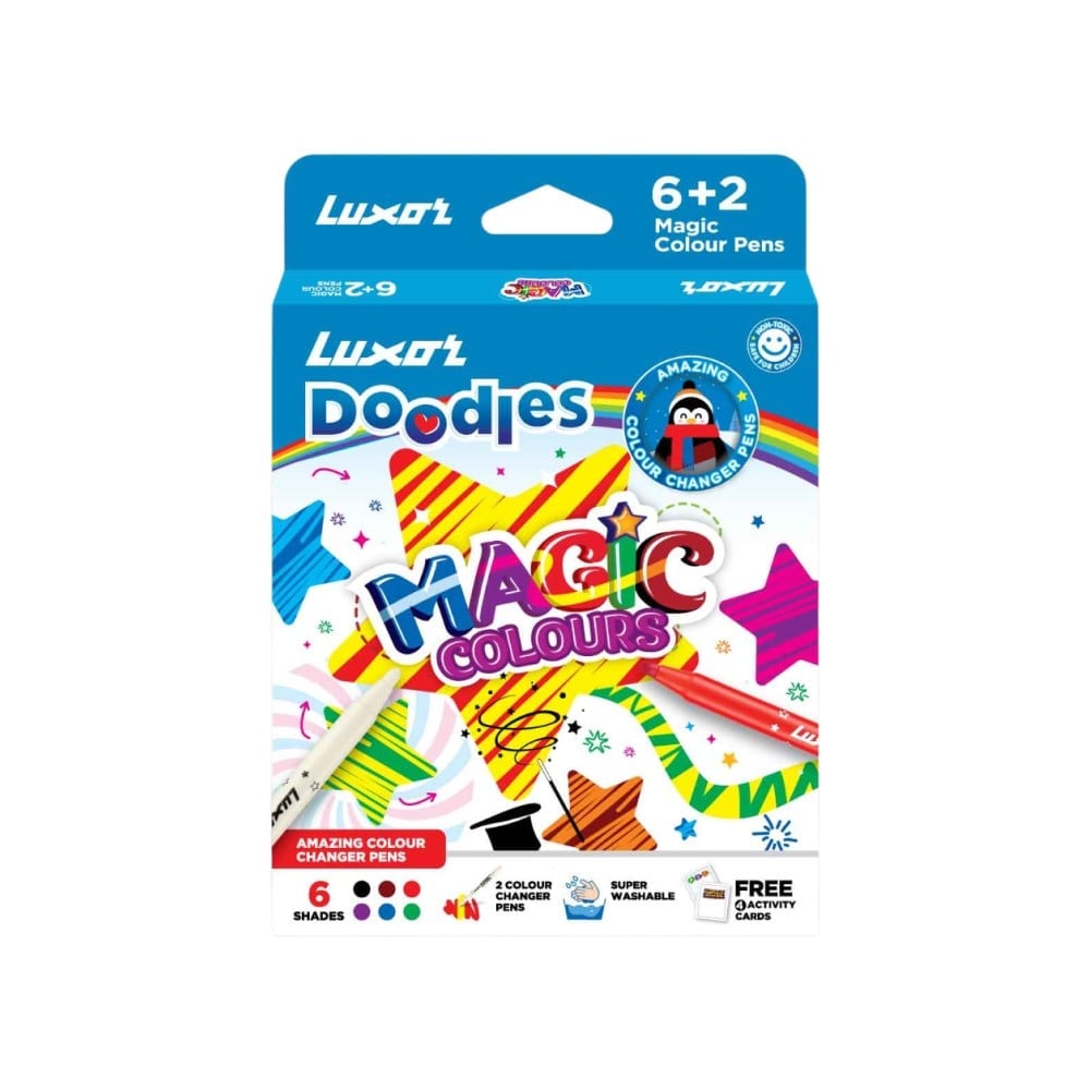 Luxat Doodles Magic Colours