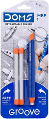 Dome Groove Retractable Eraser