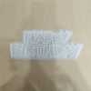 (RM-2113) Resin silicon mould Happy Brithday
