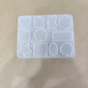 (11 in 1 ) Resin keychain silicon mould
