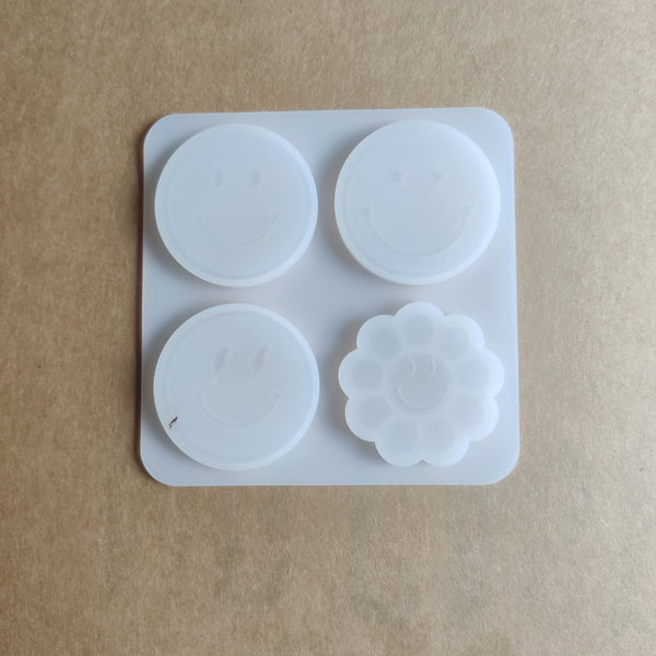 (RM-120) Resin silicon mould (Smile 11 cm)