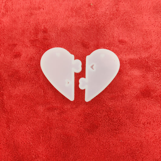 Resin Broken heart silicon mould